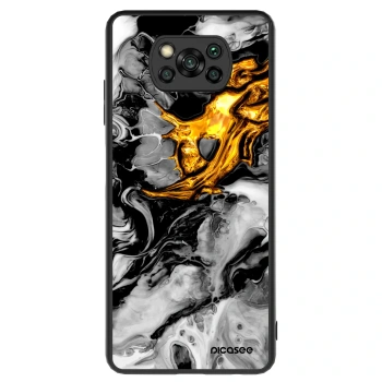 Θήκη για Xiaomi Poco X3 - Black Gold 2