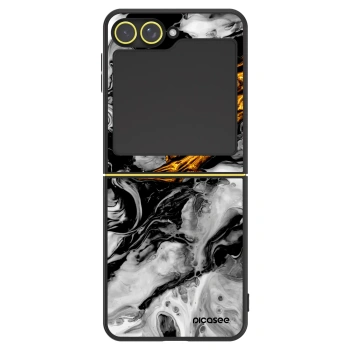 Θήκη για Samsung Galaxy Z Flip5 5G - Black Gold 2