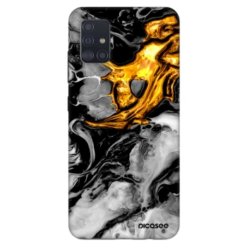 Θήκη για Samsung Galaxy A51 A515F - Black Gold 2