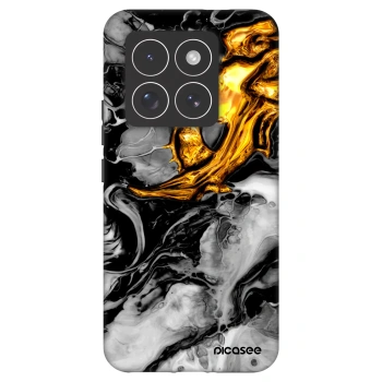 Picasee Fashion Case για Xiaomi 14 Pro - Black Gold 2