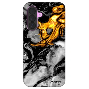Picasee Fashion Case για Samsung Galaxy A37 - Black Gold 2