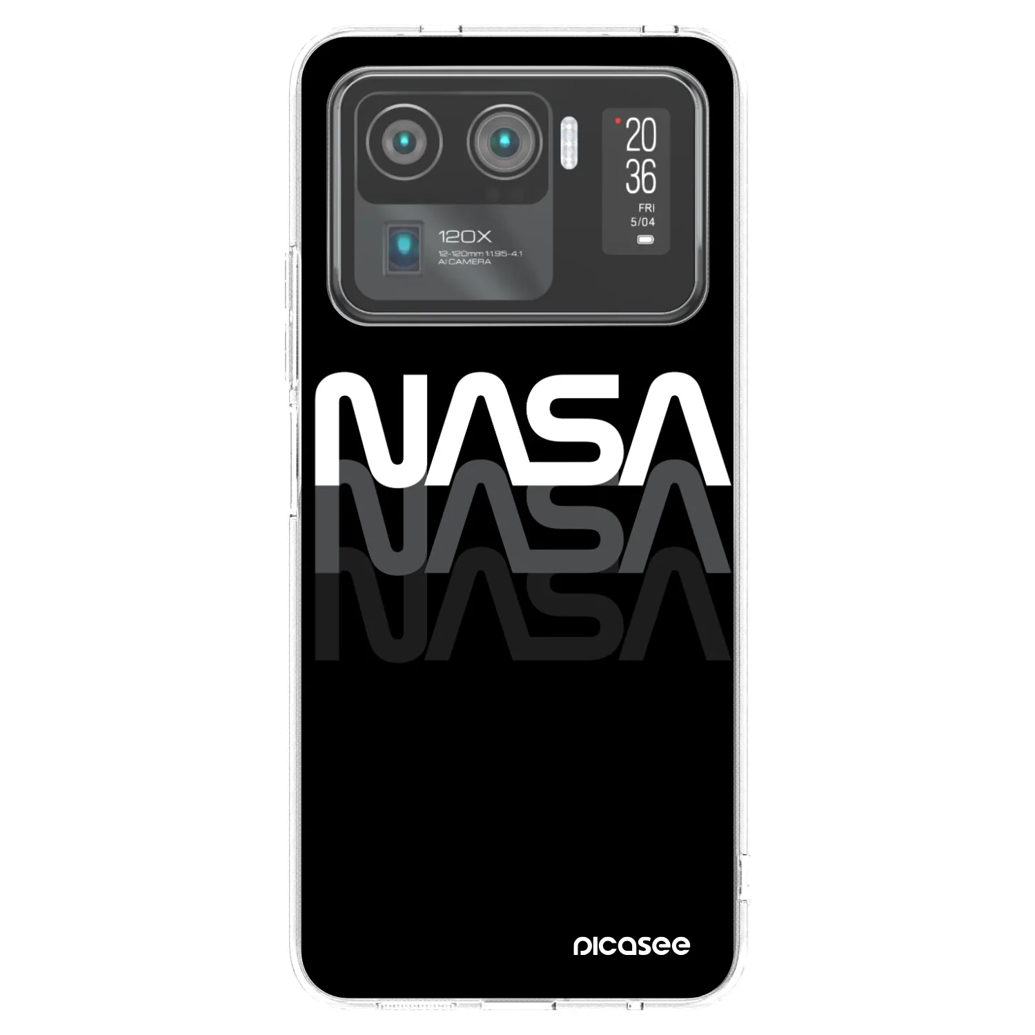 Picasee διαφανής θήκη σιλικόνης Xiaomi Mi 11 Ultra - NASA Triple