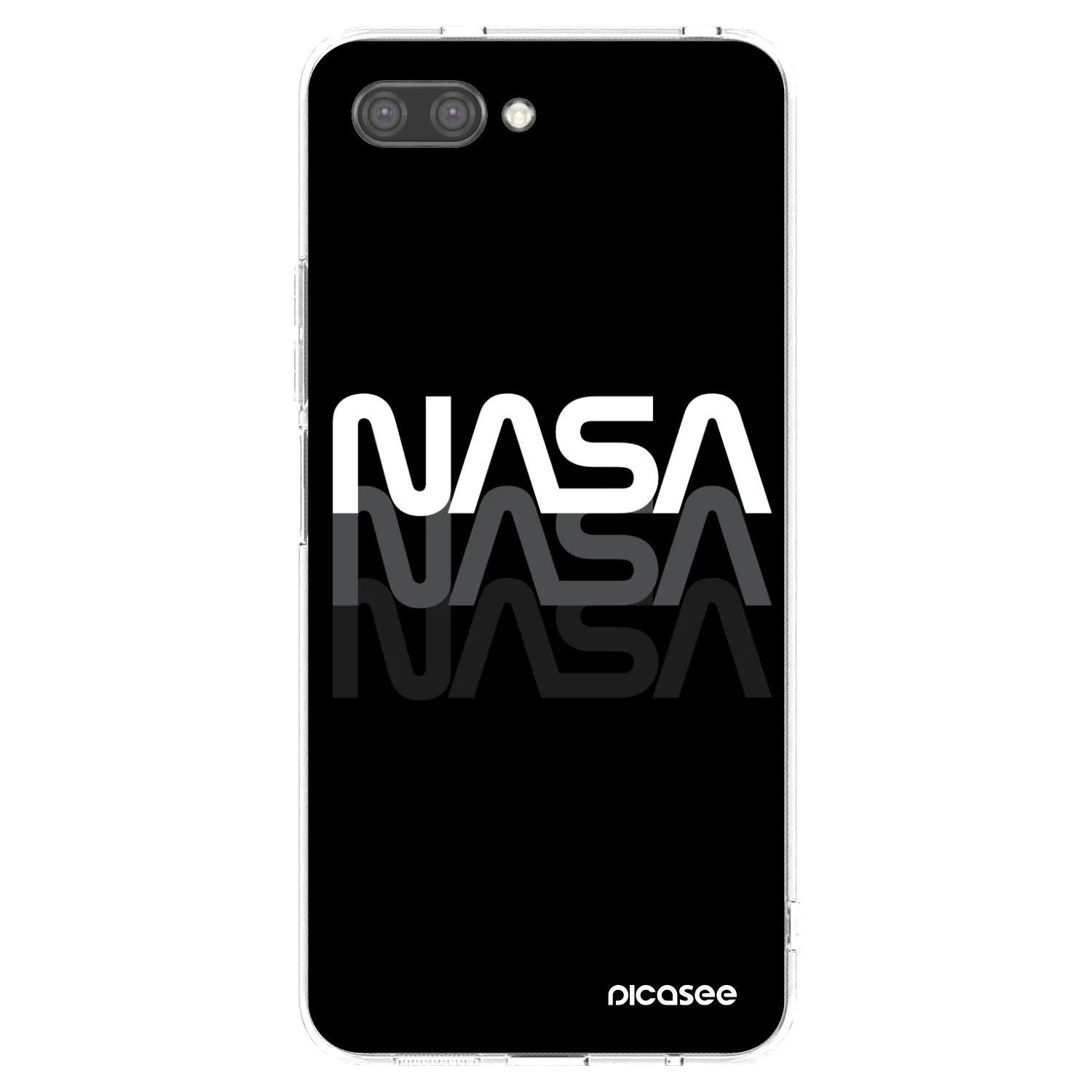Picasee διαφανής θήκη σιλικόνης Honor 10 - NASA Triple
