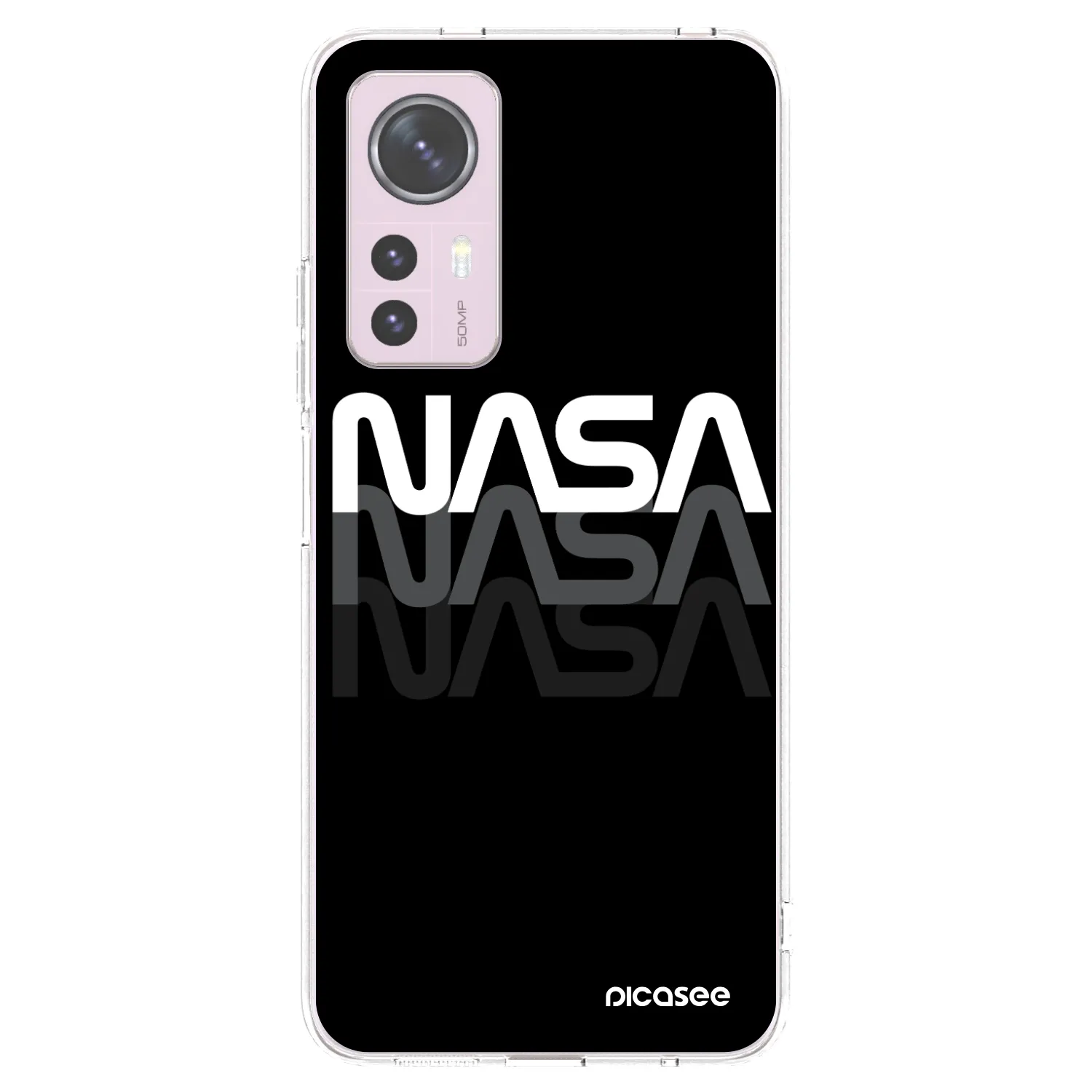 Picasee διαφανής θήκη σιλικόνης Xiaomi 12 - NASA Triple