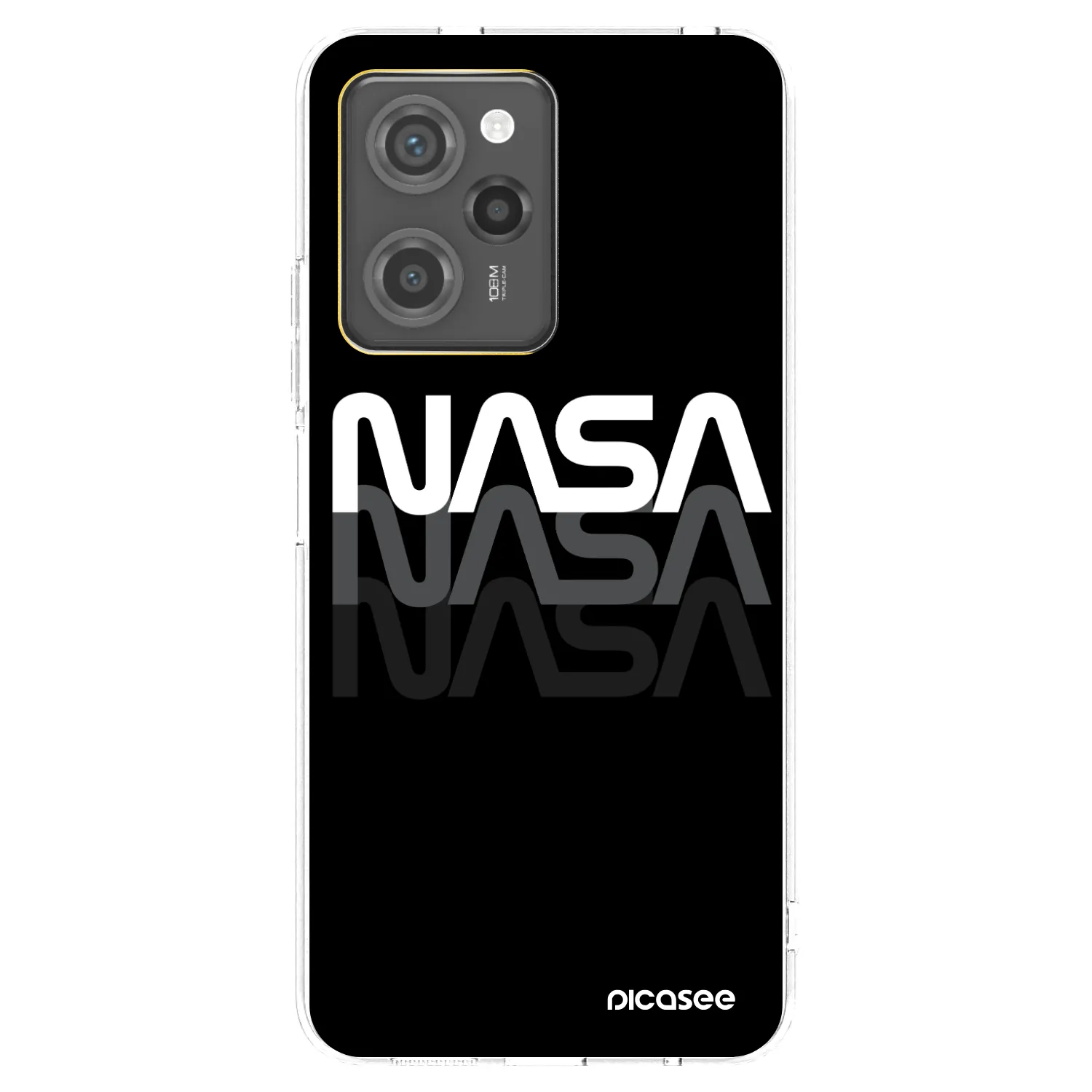 Picasee διαφανής θήκη σιλικόνης Xiaomi Poco X5 Pro - NASA Triple
