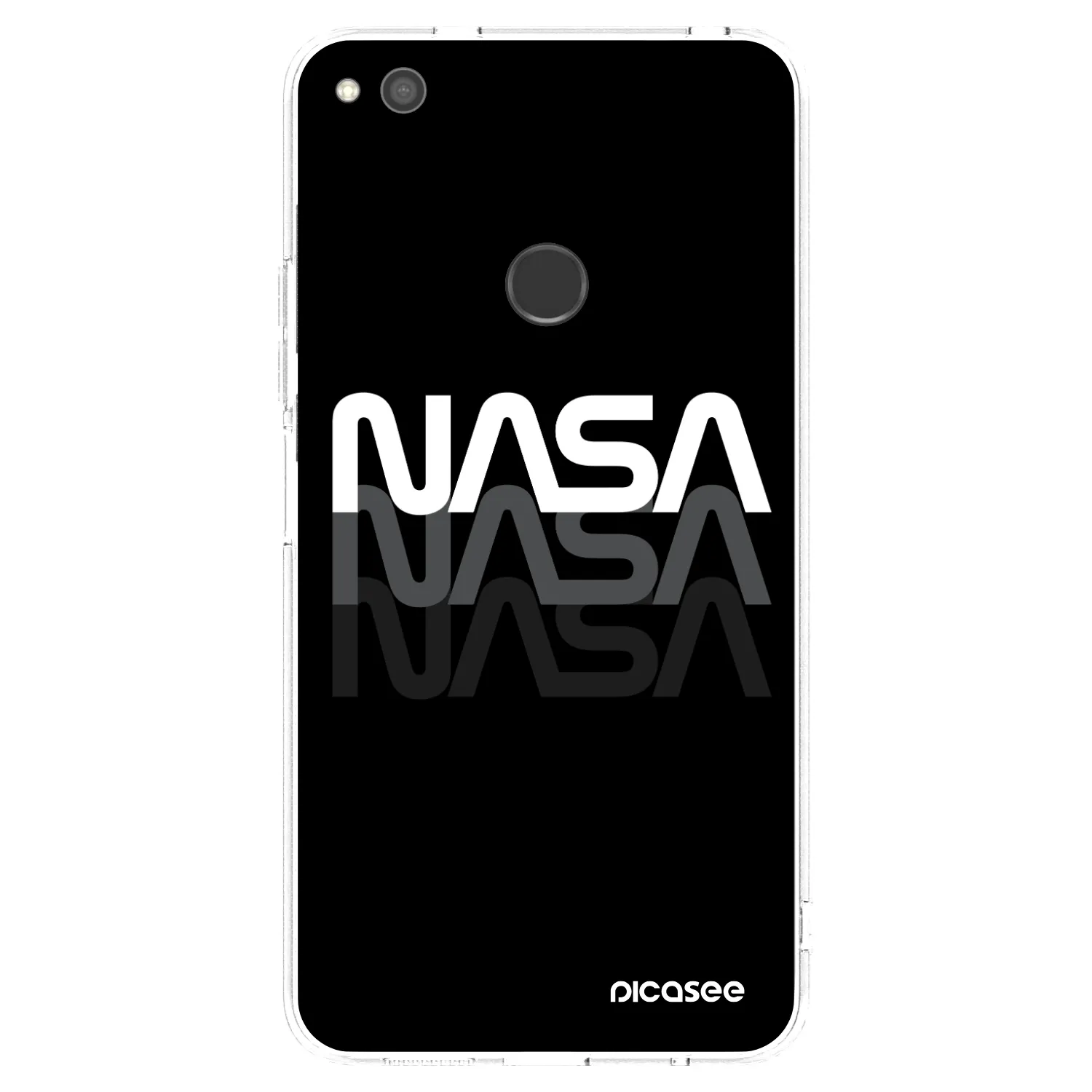 Picasee διαφανής θήκη σιλικόνης Huawei P9 Lite 2017 - NASA Triple
