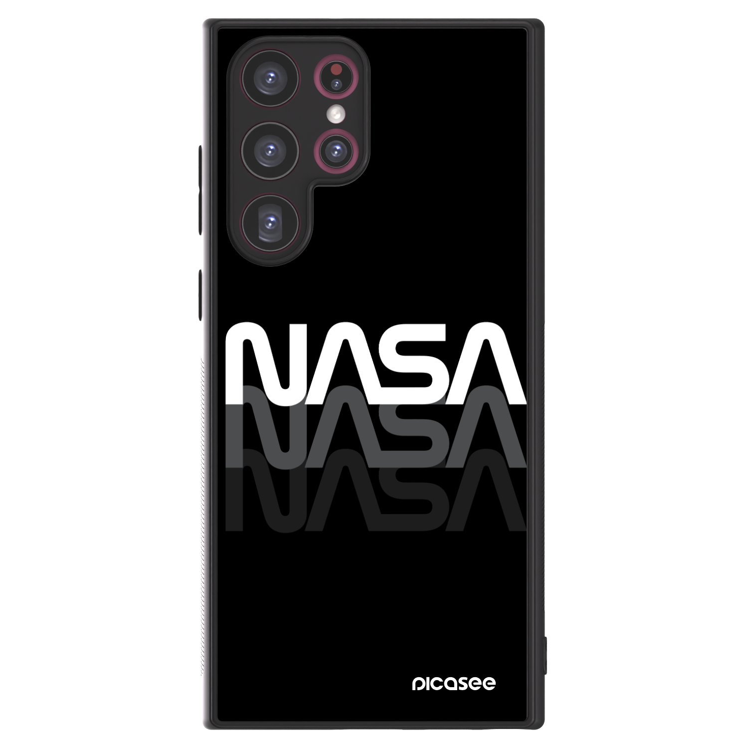 Picasee ULTIMATE CASE PowerShare για Samsung Galaxy S22 Ultra 5G - NASA Triple