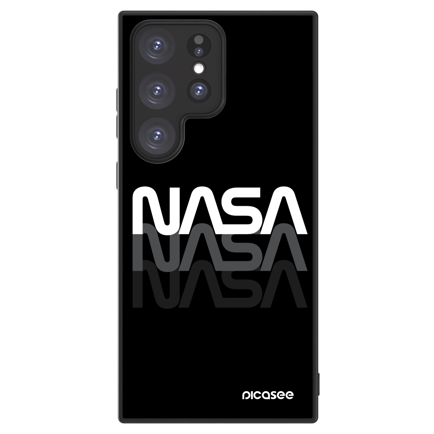 Picasee ULTIMATE CASE PowerShare για Samsung Galaxy S23 Ultra 5G - NASA Triple