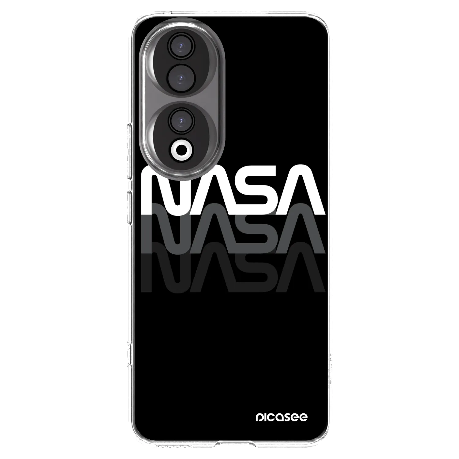 Picasee διαφανής θήκη σιλικόνης Honor 90 5G - NASA Triple
