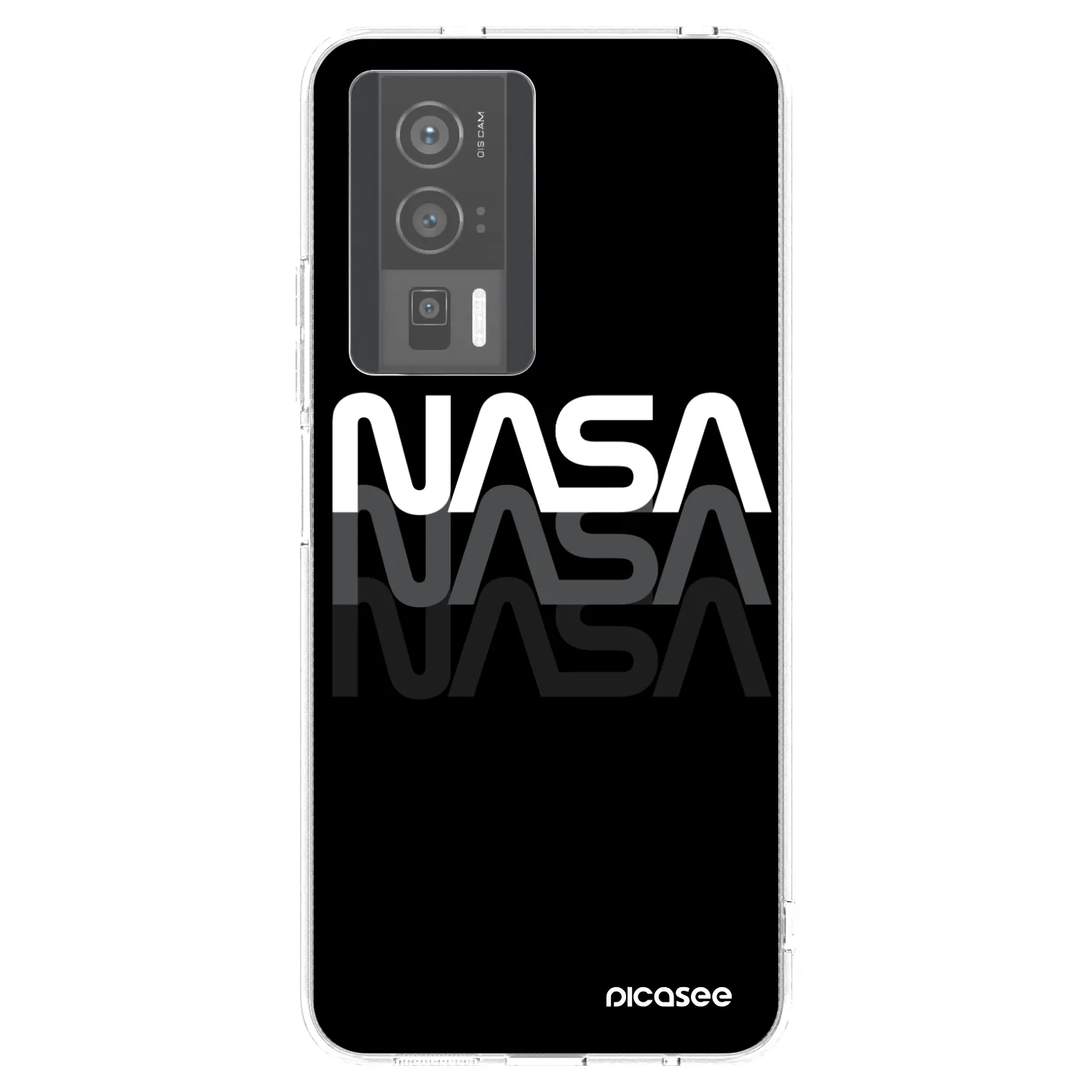 Picasee διαφανής θήκη σιλικόνης Xiaomi Poco F5 Pro 5G - NASA Triple