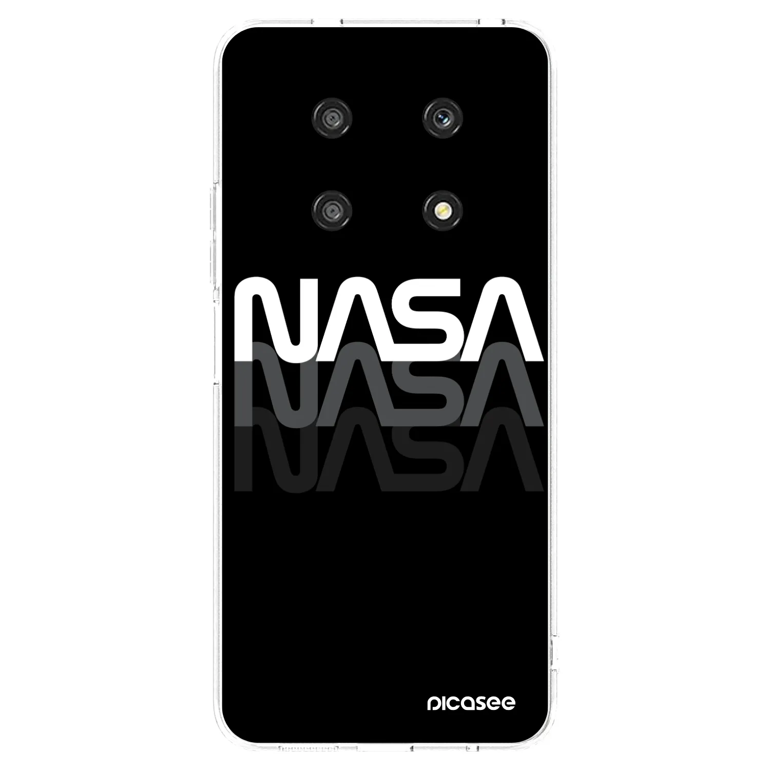 Picasee διαφανής θήκη σιλικόνης Honor Magic4 Lite 5G - NASA Triple