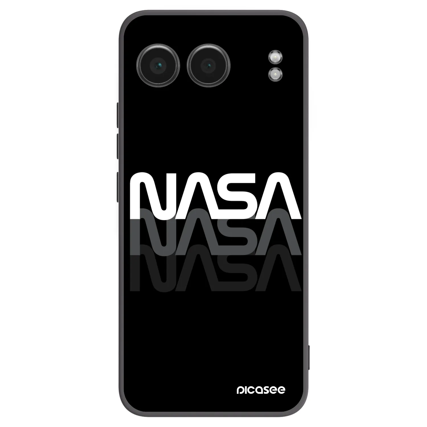 Picasee Μαύρη θήκη σιλικόνης για OnePlus Nord 4 - NASA Triple