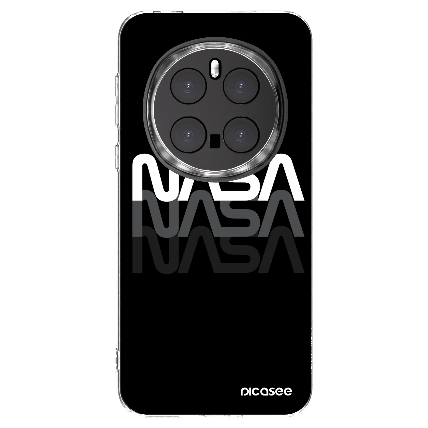 Picasee διαφανής θήκη σιλικόνης Honor Magic7 Pro 5G - NASA Triple