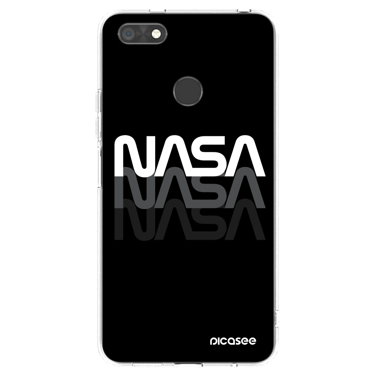 Picasee διαφανής θήκη σιλικόνης Huawei P9 Lite Mini - NASA Triple