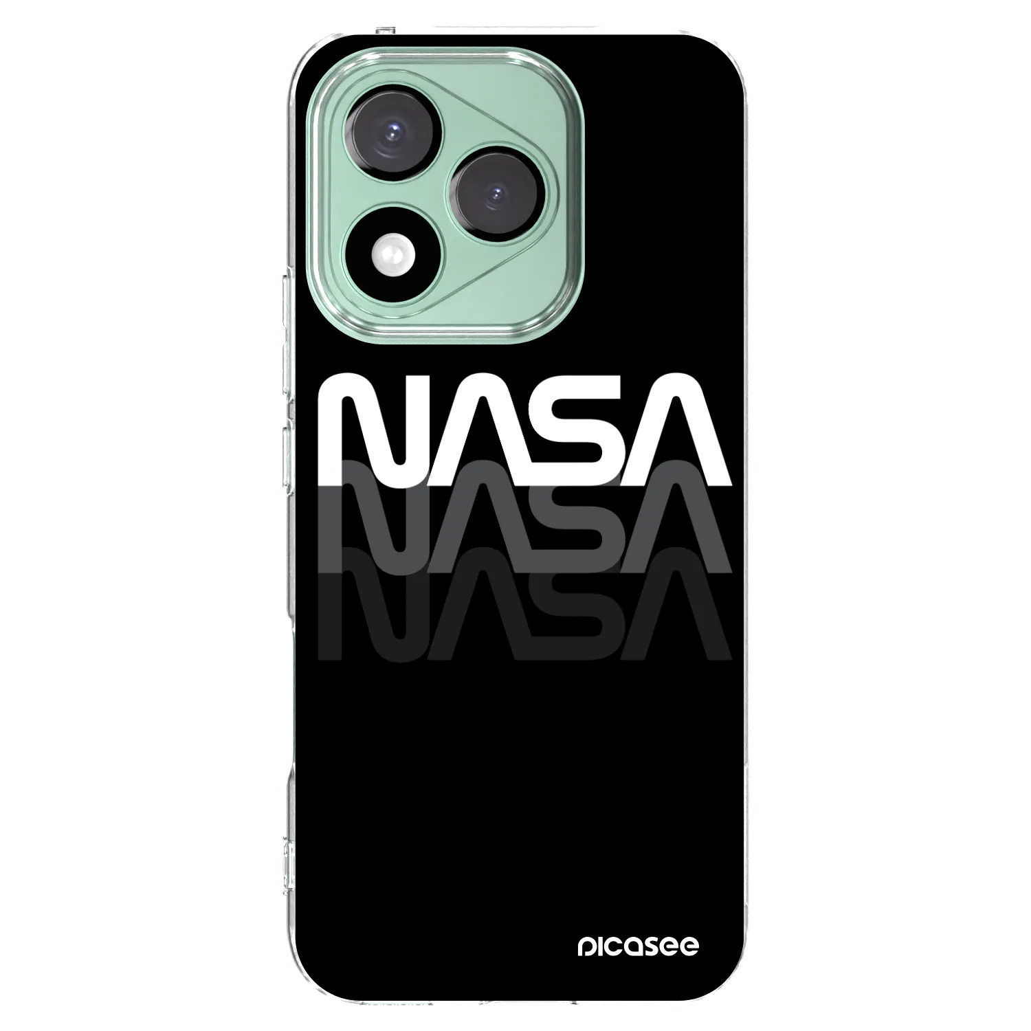 Picasee διαφανής θήκη σιλικόνης Honor 400 Lite 5G - NASA Triple