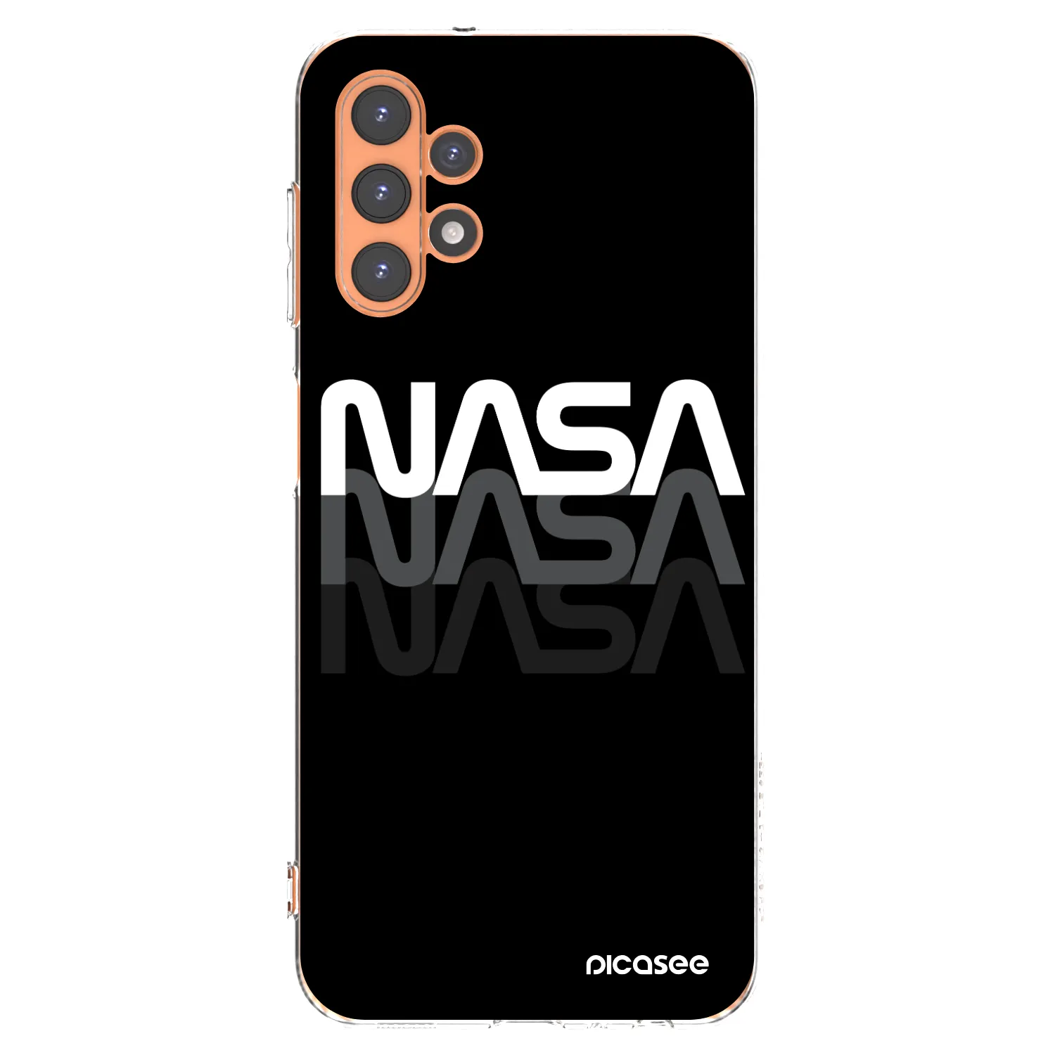 Picasee διαφανής θήκη σιλικόνης Samsung Galaxy A13 5G - NASA Triple