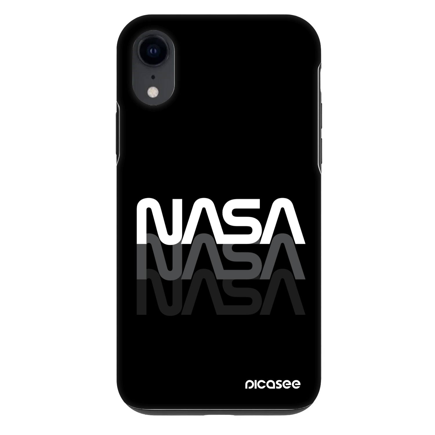 Picasee Fashion Case για Apple iPhone XR - NASA Triple