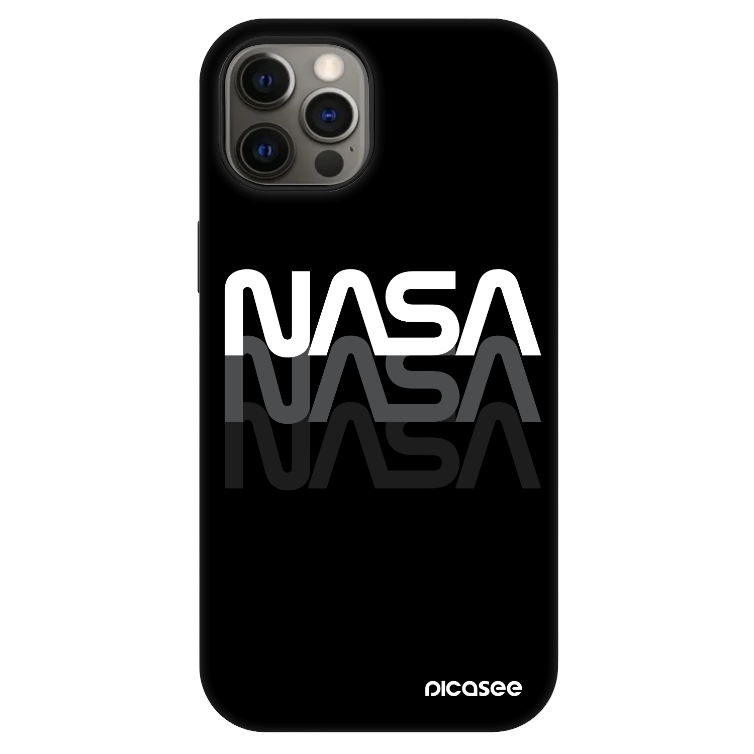 Picasee Fashion Case MagSafe για Apple iPhone 12 - NASA Triple