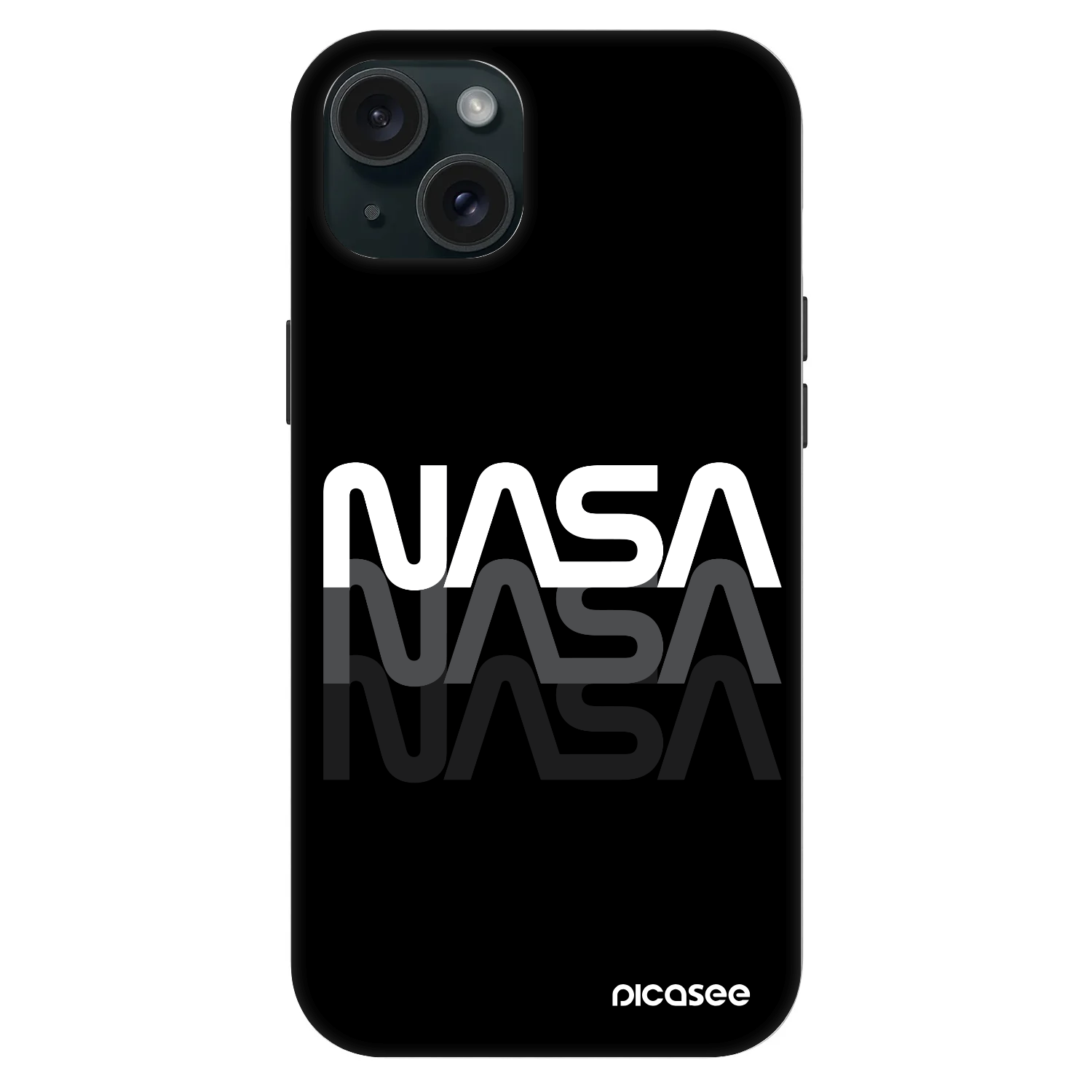 Picasee Fashion Case MagSafe για Apple iPhone 15 Plus - NASA Triple