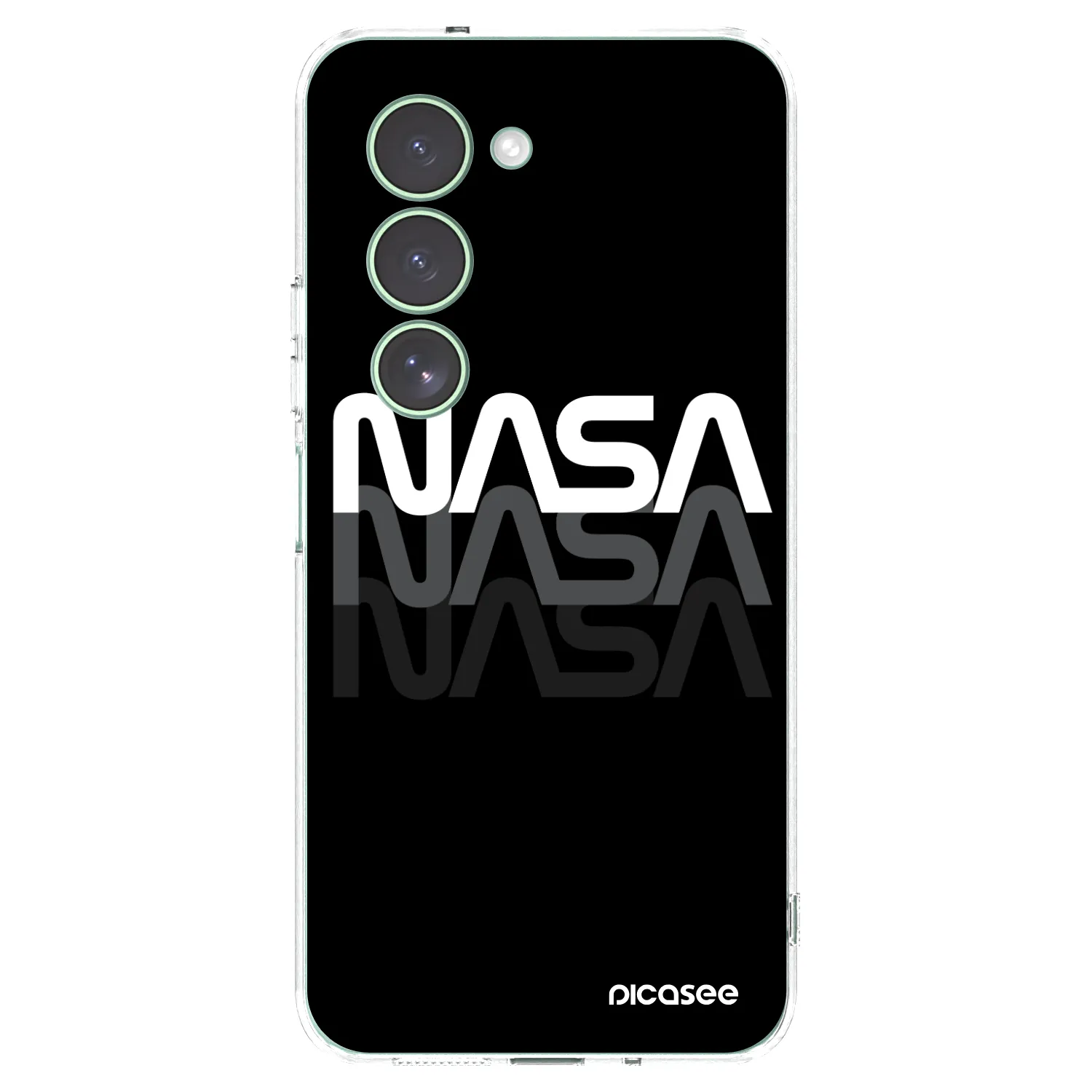 Picasee διαφανής θήκη σιλικόνης Xiaomi Redmi 15 5G - NASA Triple
