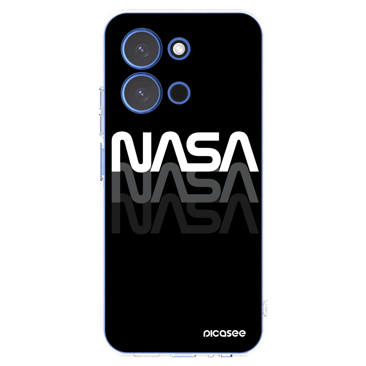 Picasee διαφανής θήκη σιλικόνης Xiaomi Redmi 15C 4G - NASA Triple