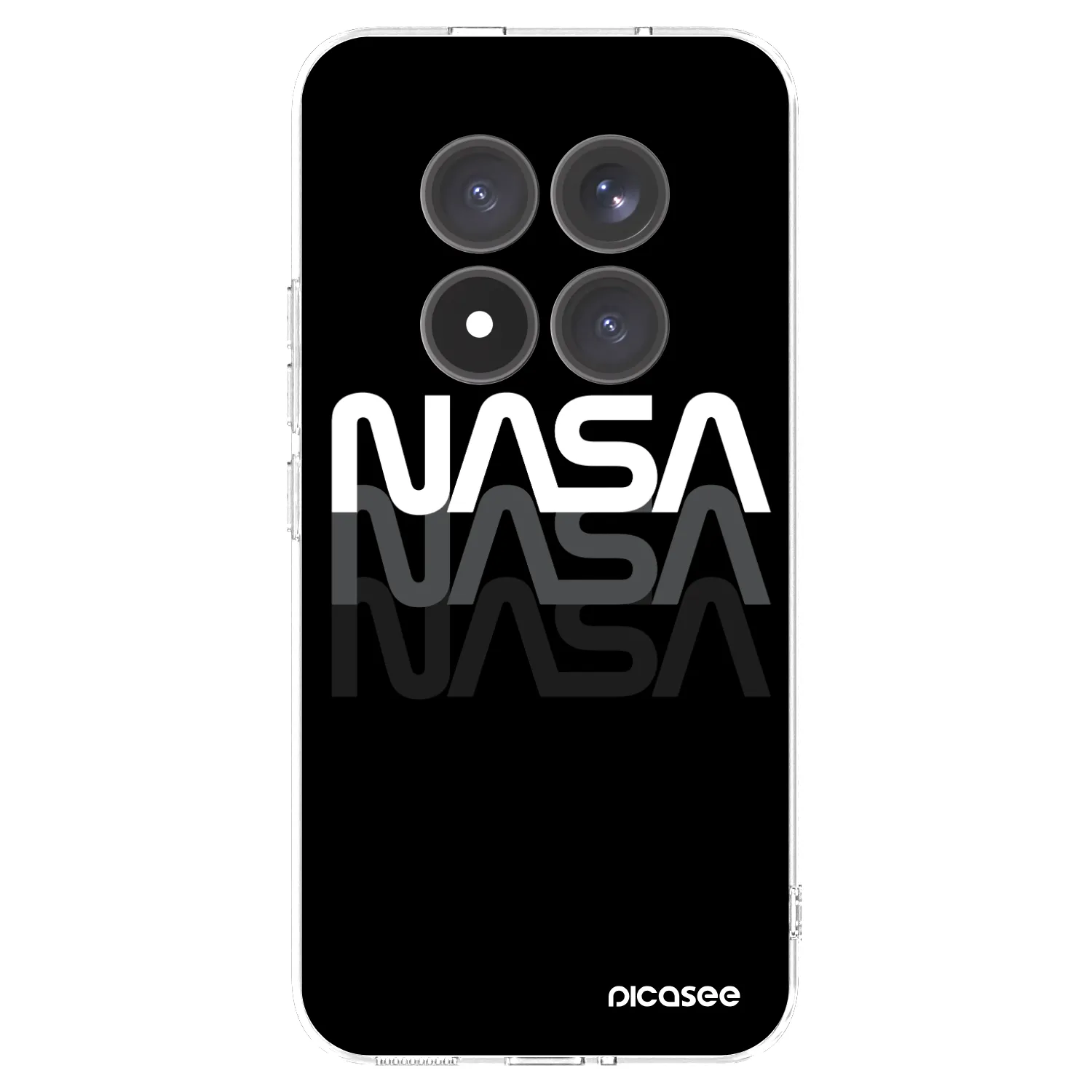 Picasee διαφανής θήκη σιλικόνης Xiaomi Redmi Note 15 Pro+ - NASA Triple