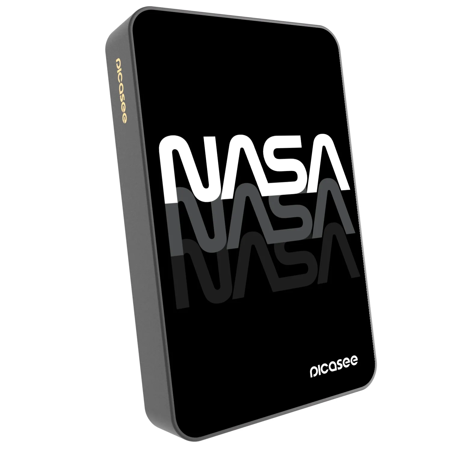 Picasee Powerbank με MagSafe 10 000 mAh Γκρί - NASA Triple