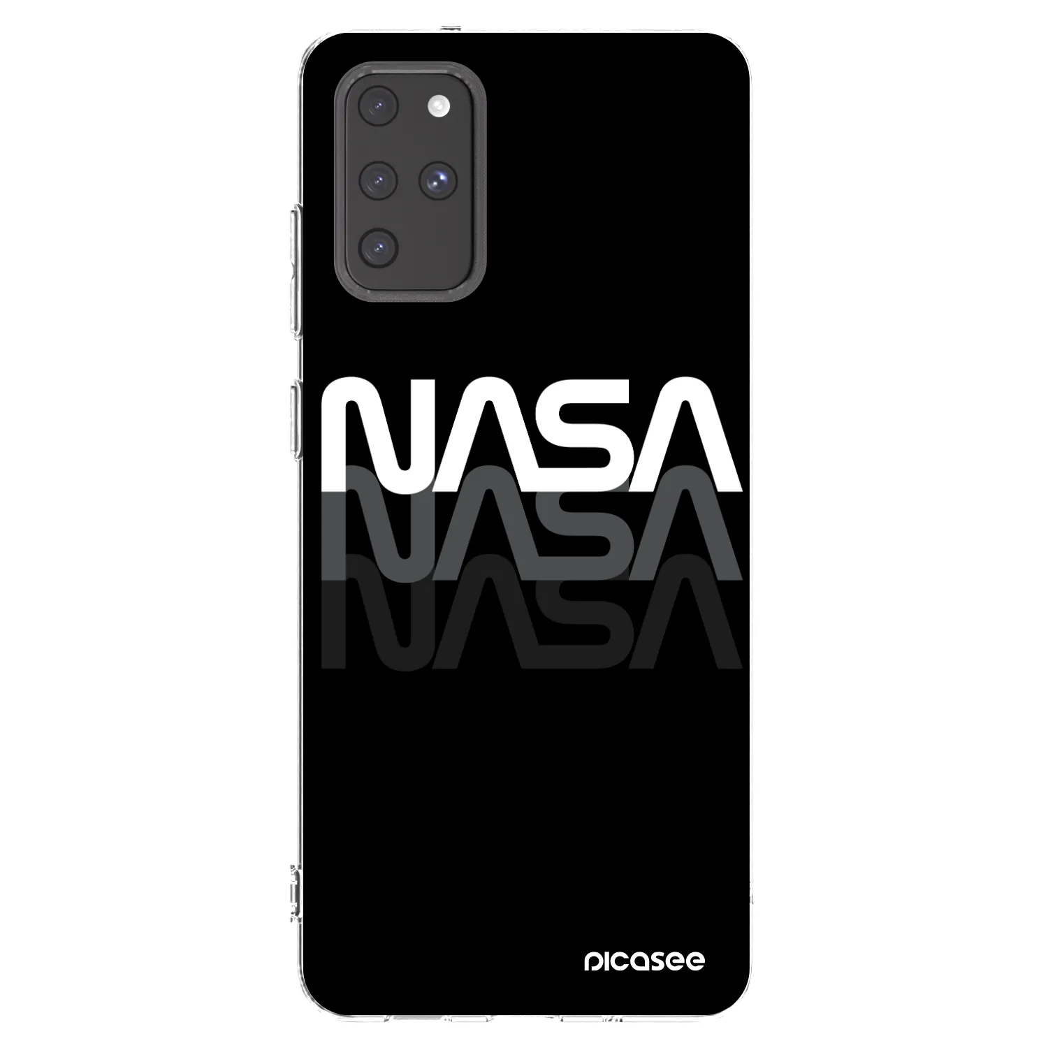 Picasee διαφανής θήκη σιλικόνης Samsung Galaxy S20+ G985F - NASA Triple