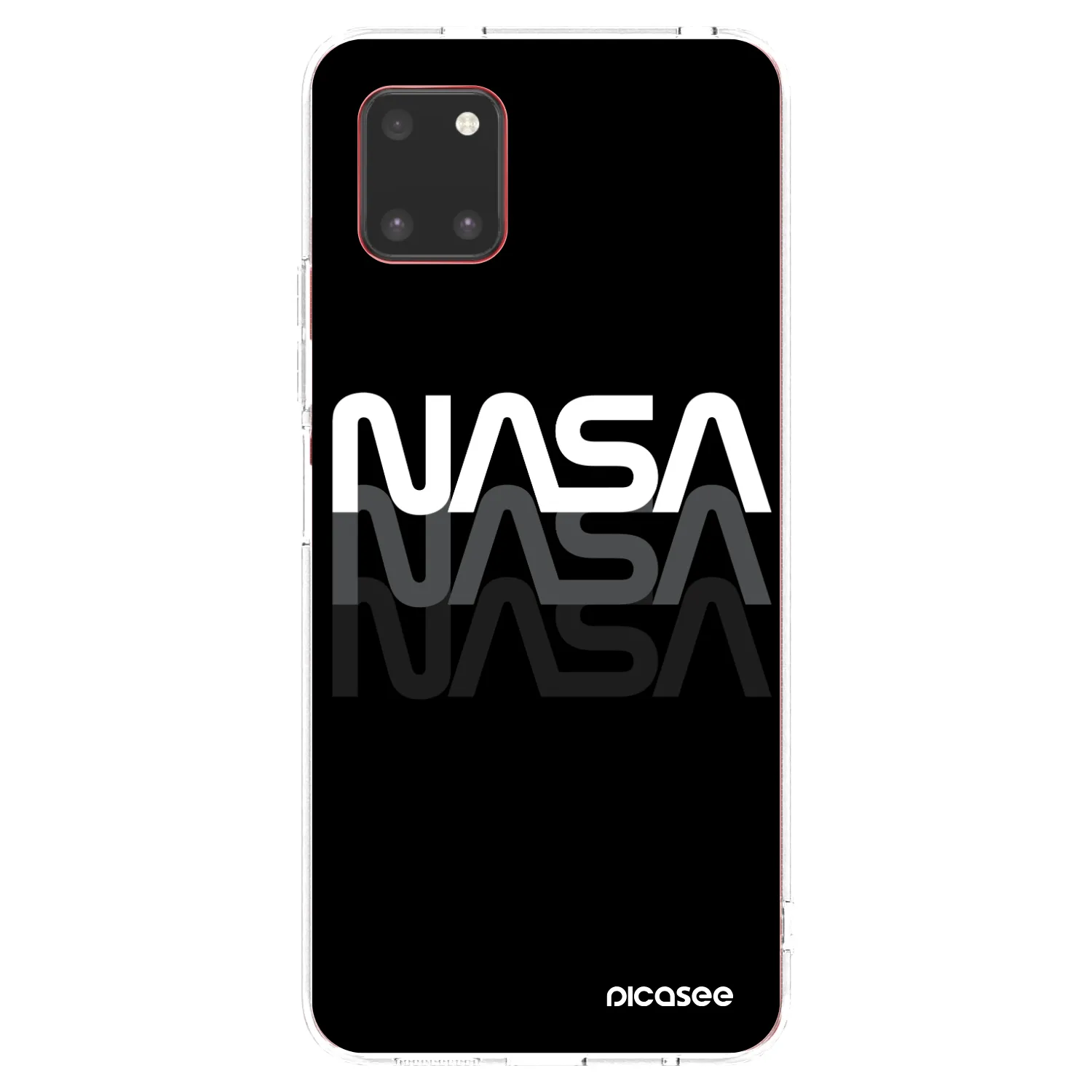 Picasee διαφανής θήκη σιλικόνης Samsung Galaxy Note 10 Lite N770F - NASA Triple