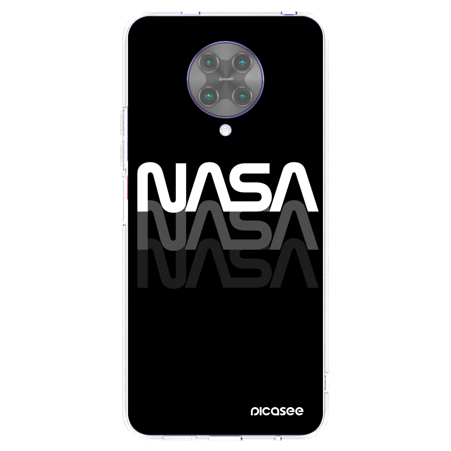 Picasee διαφανής θήκη σιλικόνης Xiaomi Poco F2 Pro - NASA Triple