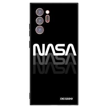 Picasee Μαύρη θήκη σιλικόνης για Samsung Galaxy Note 20 Ultra - NASA Triple