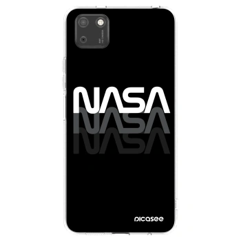 Picasee διαφανής θήκη σιλικόνης Huawei Y5P - NASA Triple