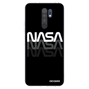 Picasee διαφανής θήκη σιλικόνης Xiaomi Redmi 9 - NASA Triple