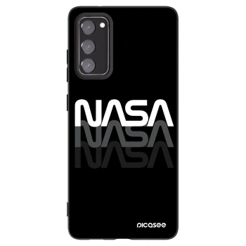 Picasee Μαύρη θήκη σιλικόνης για Samsung Galaxy S20 FE - NASA Triple