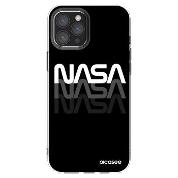 Picasee διαφανής θήκη σιλικόνης Apple iPhone 12 Pro Max - NASA Triple