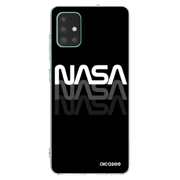Picasee διαφανής θήκη σιλικόνης Samsung Galaxy M51 M515F - NASA Triple
