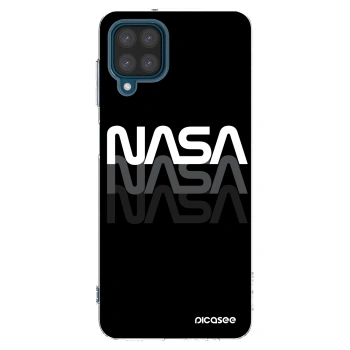 Picasee διαφανής θήκη σιλικόνης Samsung Galaxy A12 A125F - NASA Triple
