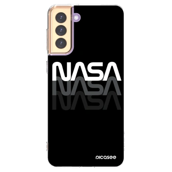 Picasee διαφανής θήκη σιλικόνης Samsung Galaxy S21+ 5G G996F - NASA Triple