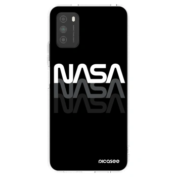 Picasee διαφανής θήκη σιλικόνης Xiaomi Poco M3 - NASA Triple