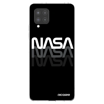 Picasee διαφανής θήκη σιλικόνης Samsung Galaxy A42 A426B - NASA Triple