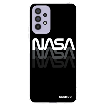 Picasee διαφανής θήκη σιλικόνης Samsung Galaxy A32 4G SM-A325F - NASA Triple