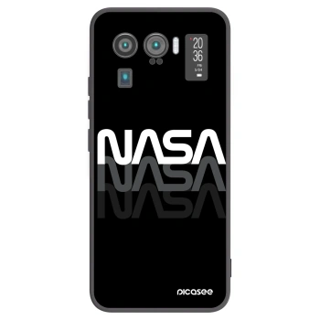Picasee Μαύρη θήκη σιλικόνης για Xiaomi Mi 11 Ultra - NASA Triple