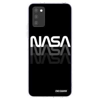 Picasee διαφανής θήκη σιλικόνης Samsung Galaxy A02s A025G - NASA Triple