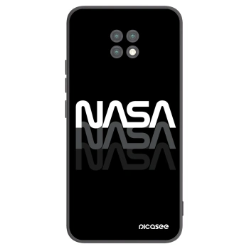 Picasee Μαύρη θήκη σιλικόνης για Xiaomi Redmi Note 9T - NASA Triple