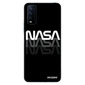 Picasee διαφανής θήκη σιλικόνης Vivo Y11s - NASA Triple