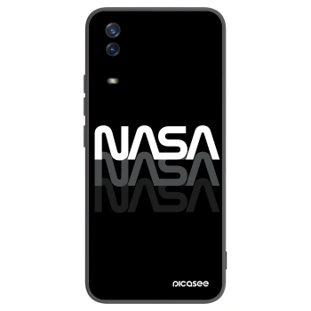 Picasee Μαύρη θήκη σιλικόνης για Vivo Y11s - NASA Triple