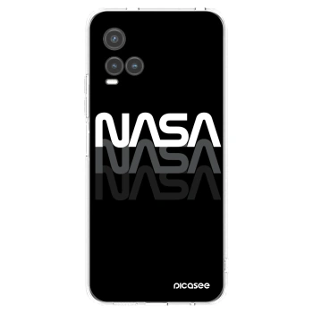 Picasee διαφανής θήκη σιλικόνης Vivo Y33s - NASA Triple
