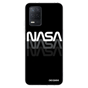 Picasee διαφανής θήκη σιλικόνης Realme 8 5G - NASA Triple