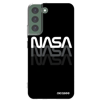 Picasee διαφανής θήκη σιλικόνης Samsung Galaxy S22+ 5G - NASA Triple