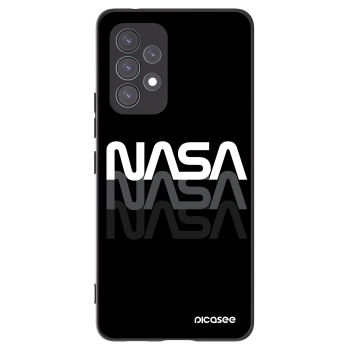 Picasee Μαύρη θήκη σιλικόνης για Samsung Galaxy A53 5G A536 - NASA Triple